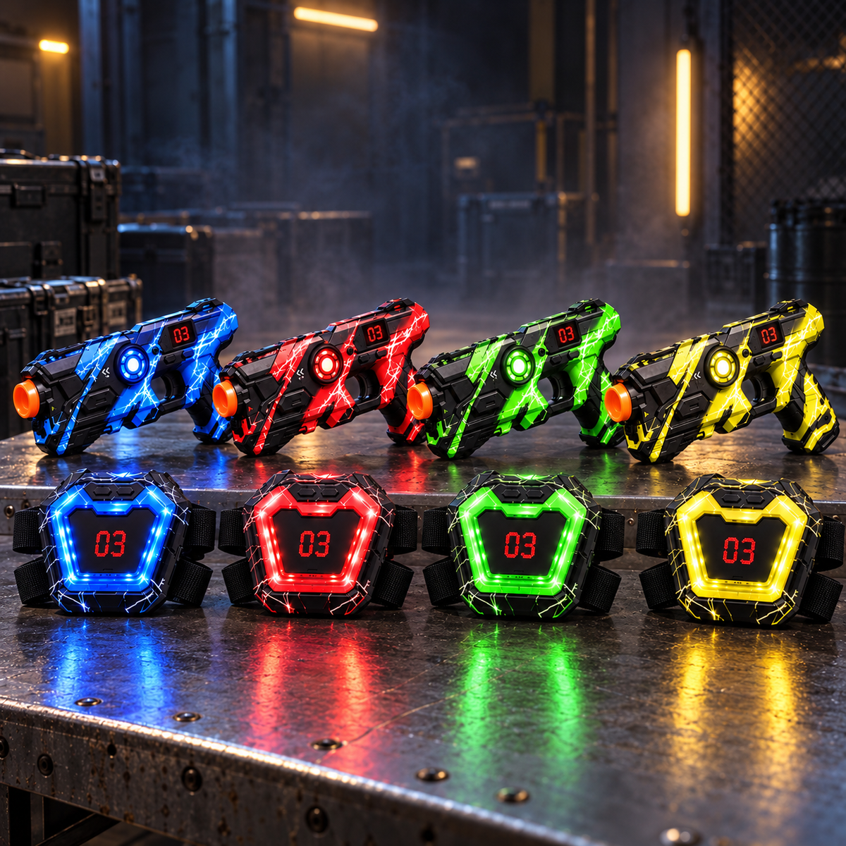 NeonClash™ — Laser Tag Battle Set for the Whole Family