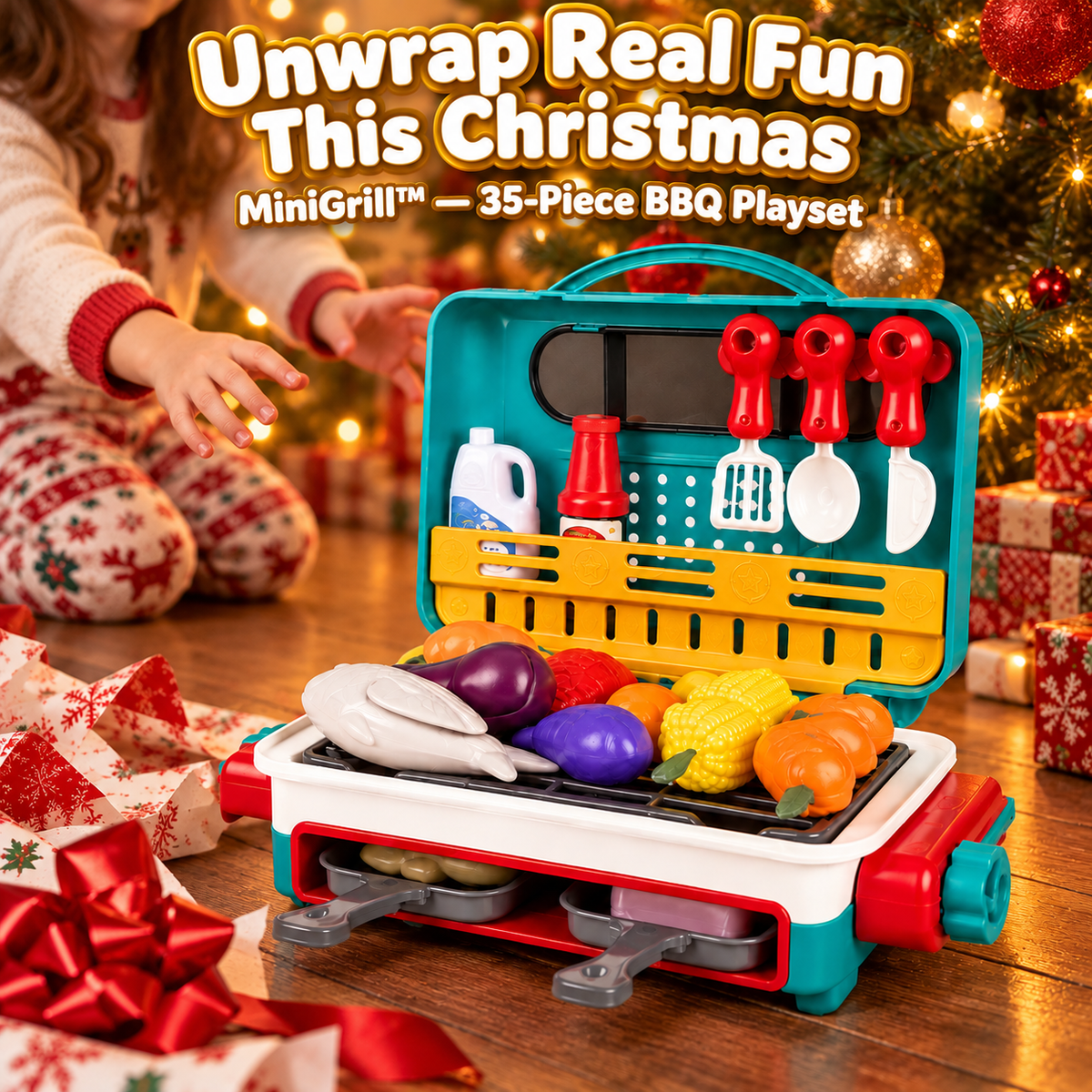 LittleGrill™  The Kids BBQ That Sparks Imagination, Not Screens.