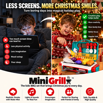 LittleGrill™  The Kids BBQ That Sparks Imagination, Not Screens.