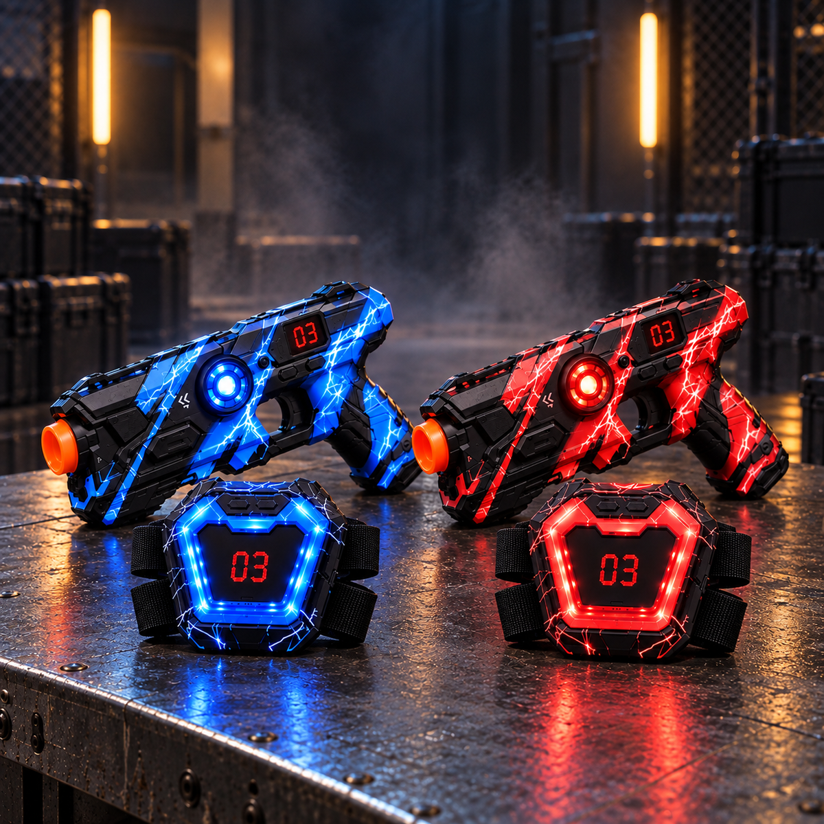 NeonClash™ — Laser Tag Battle Set for the Whole Family
