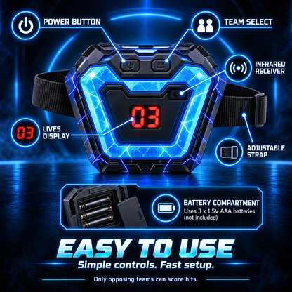 NeonClash™ — Laser Tag Battle Set for the Whole Family